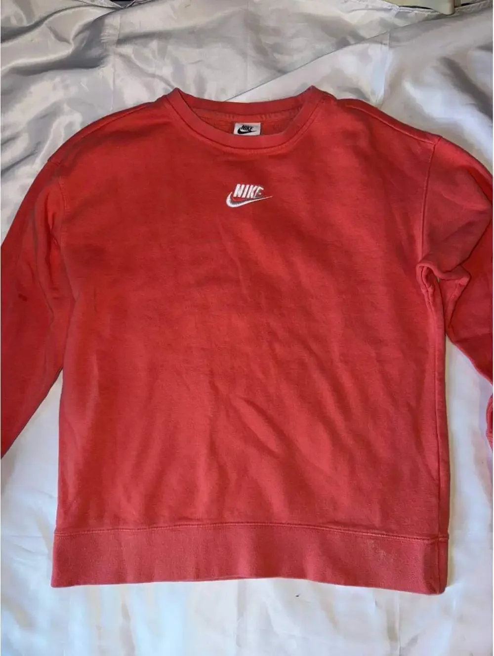 Nike Kids Crewneck Coral Size L - Good